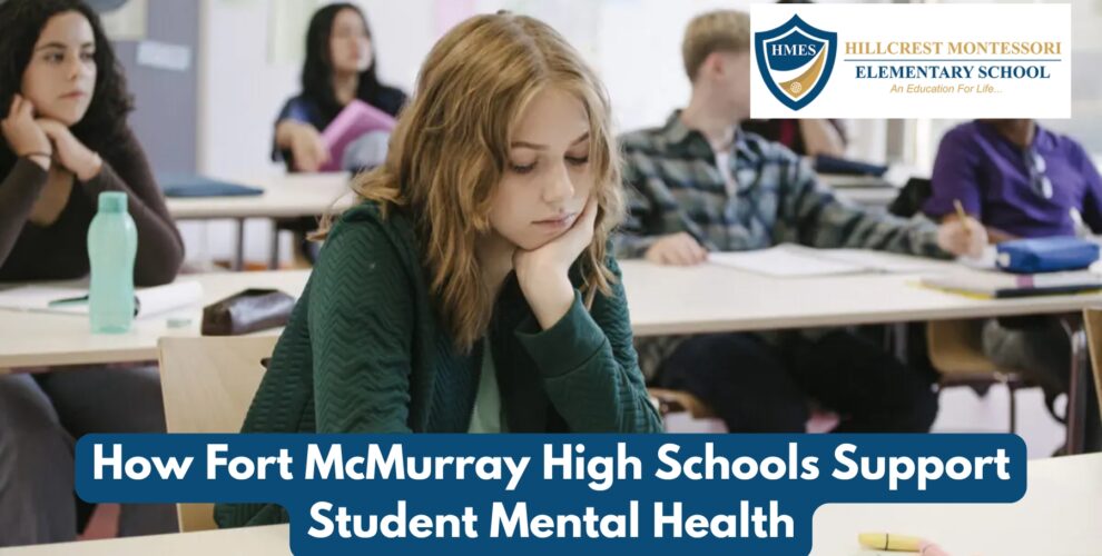 students learning about mental health in fort mcmurray high schools