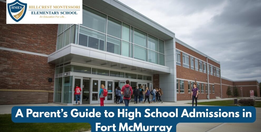 Students preparing for High Schools in Fort Mcmurray admissions